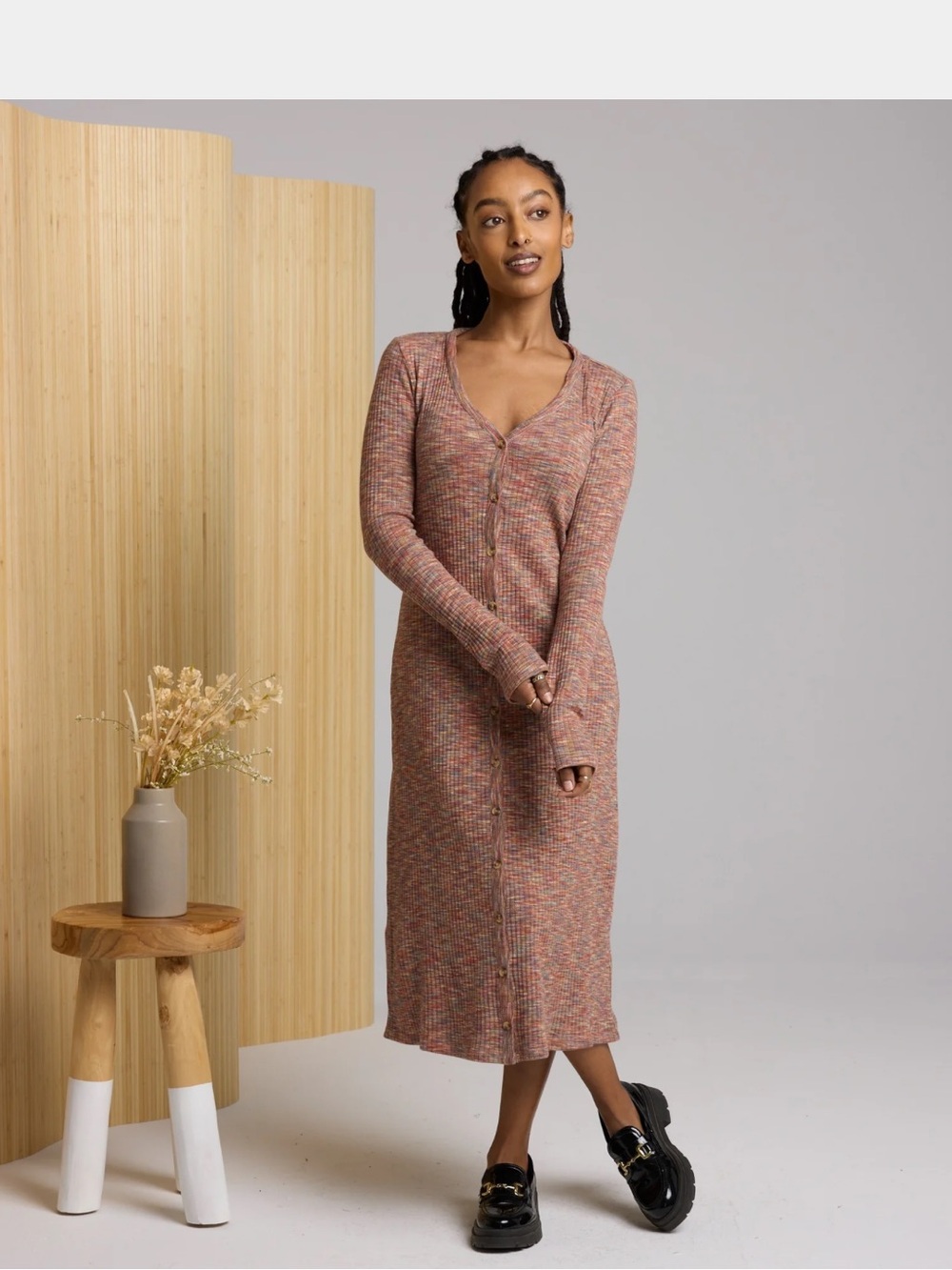Known Supply NWT Loreiei dress in Multi Tawny color, size S - Picture 2 of 15